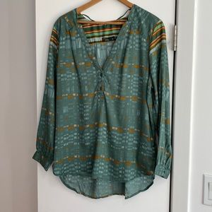 NWOT Prana Elsie Top in Peacock